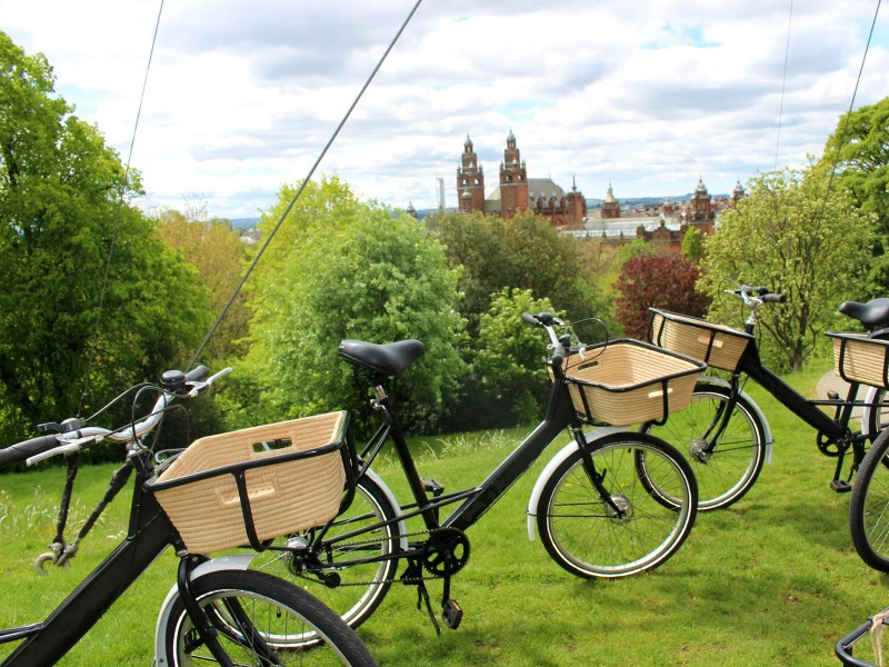 Schottland Glasgow Fahrradtour durch die Stadt