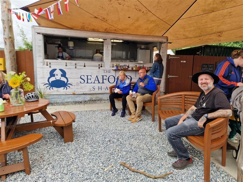 Schottland Ullapool seafoodshack