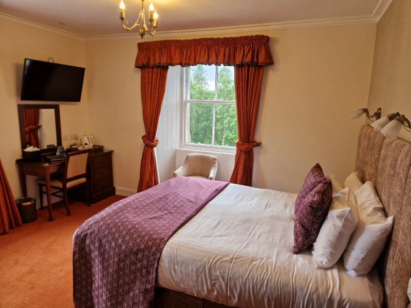 Schottland Gästehaus Schlafzimmer