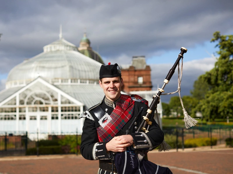 Schotte mit Dudelsack