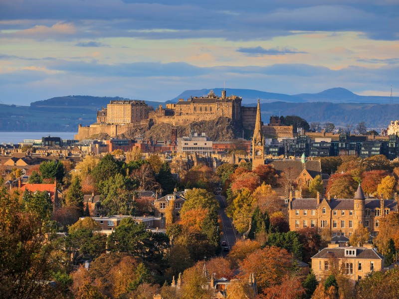 Schottland - Schloss Edinburgh