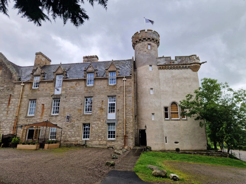 Schottland Schloss Außenansicht