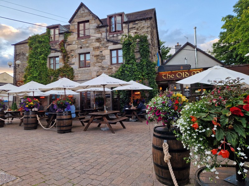 Schottland the old mill inn Pitlochry Gastronomie tipp
