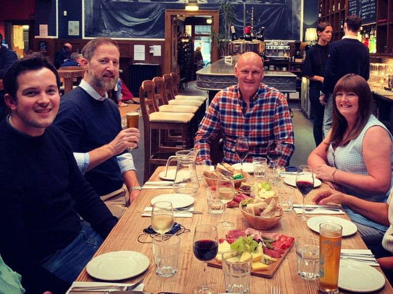 Schottland Edinburgh zu Fuß