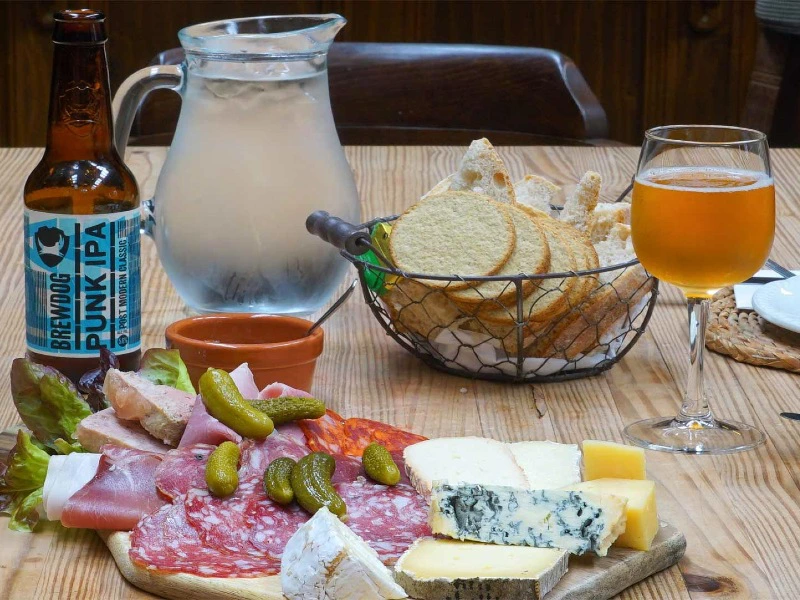 Schottland Edinburgh zu Fuß Foodtour