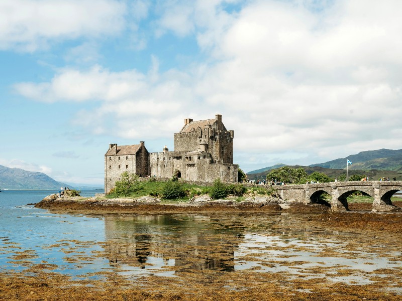 Schottland Donan Schloss