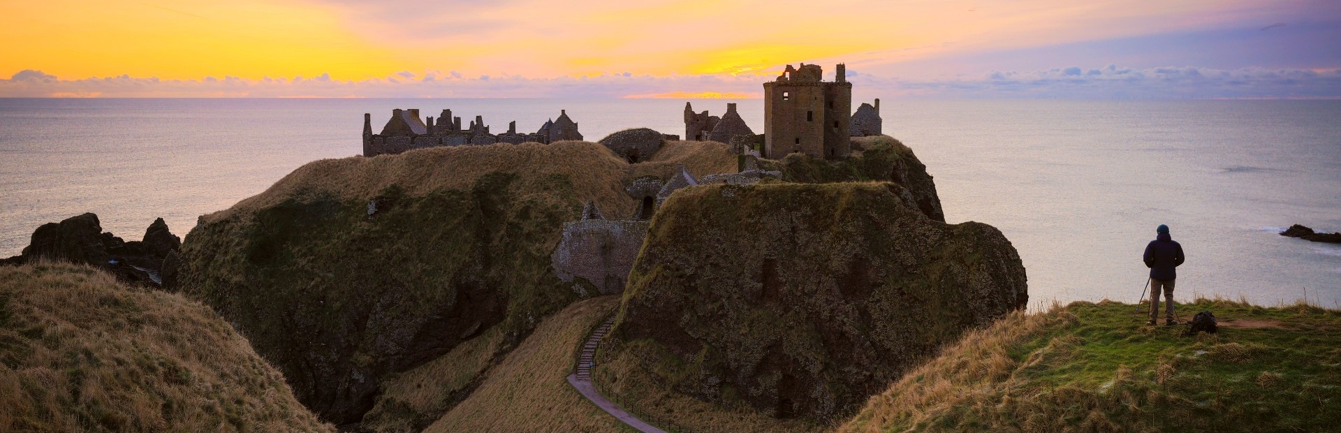 Dunnottar Burg bei Aberdeen