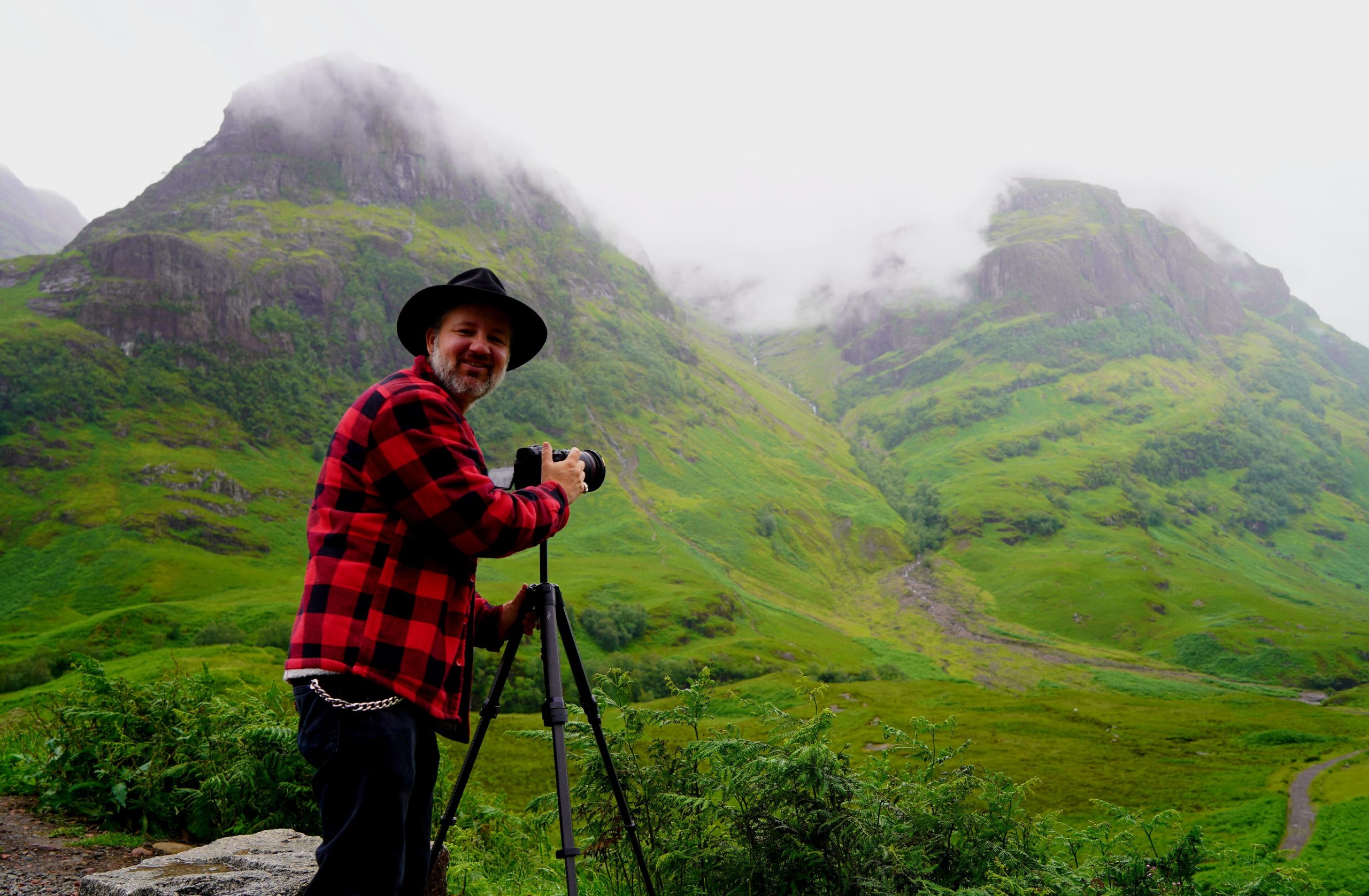 Schottland Fort William glen coe Fotograf vor Gebirge