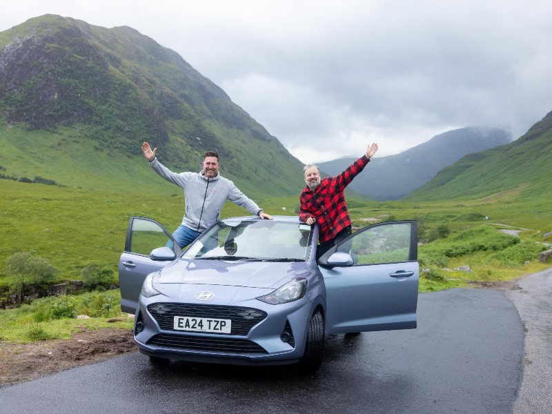 Schottland glen etive Abreise