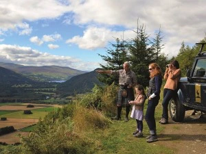 Schottland Pitlochry Highland Safari
