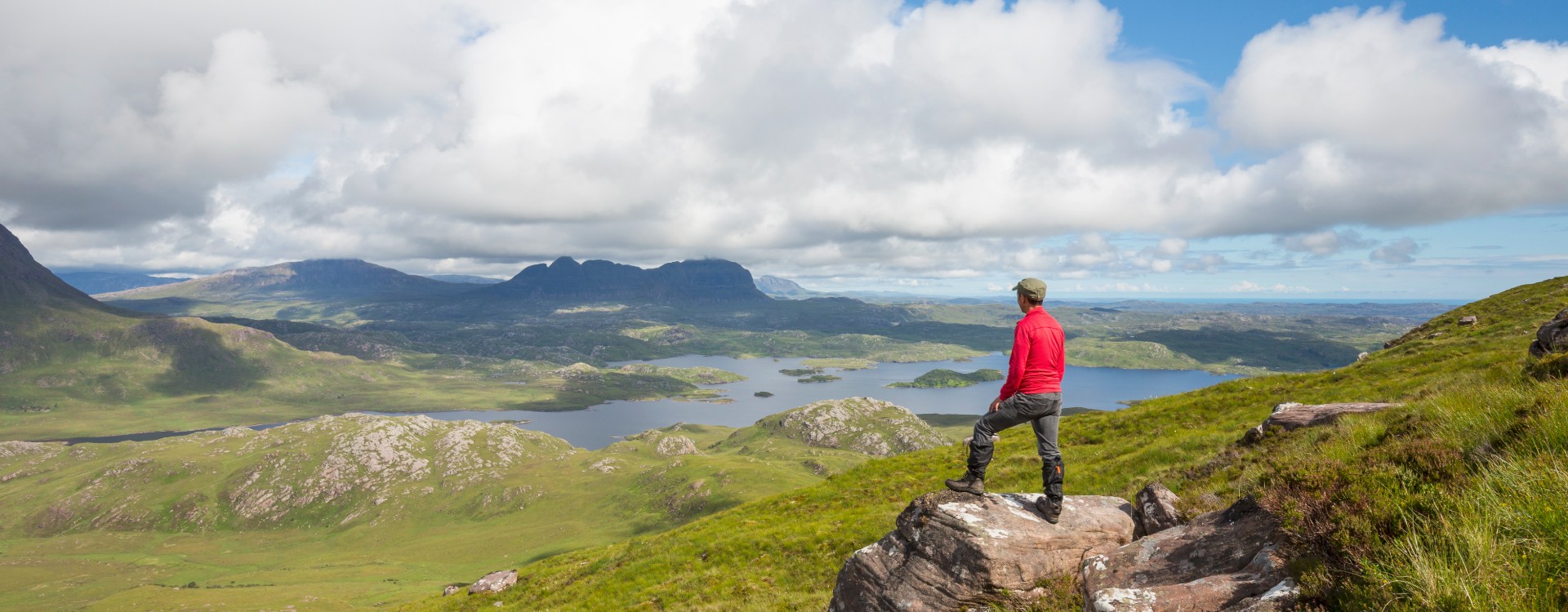 Schottland Aussicht auf die Highlands