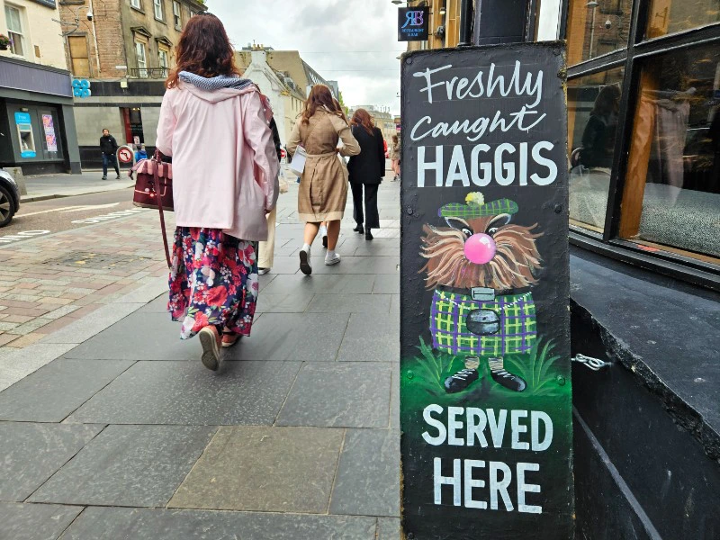 Schottland inverness haggis