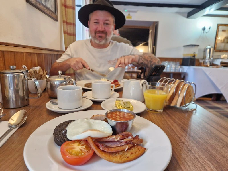 Frühstück, Inn Loch Lomond, Schottland