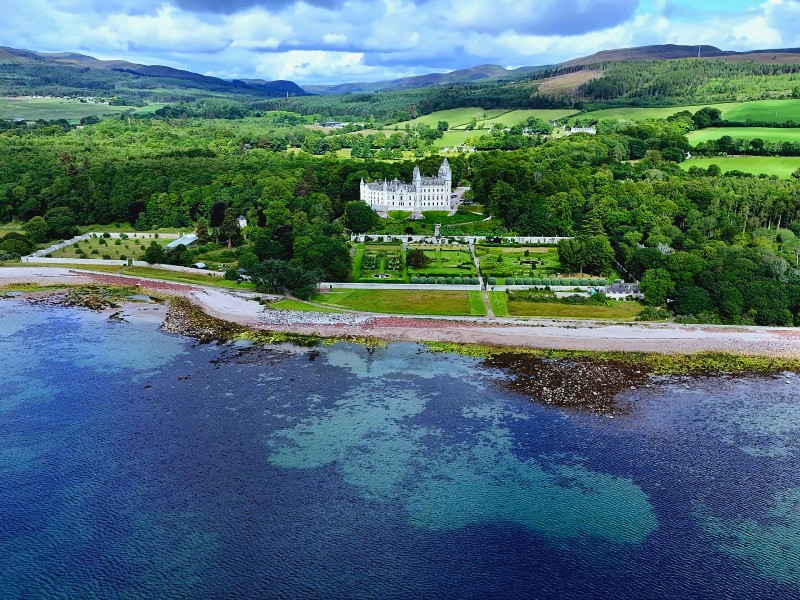 Schottland Nordküste Dunrobin Schloss
