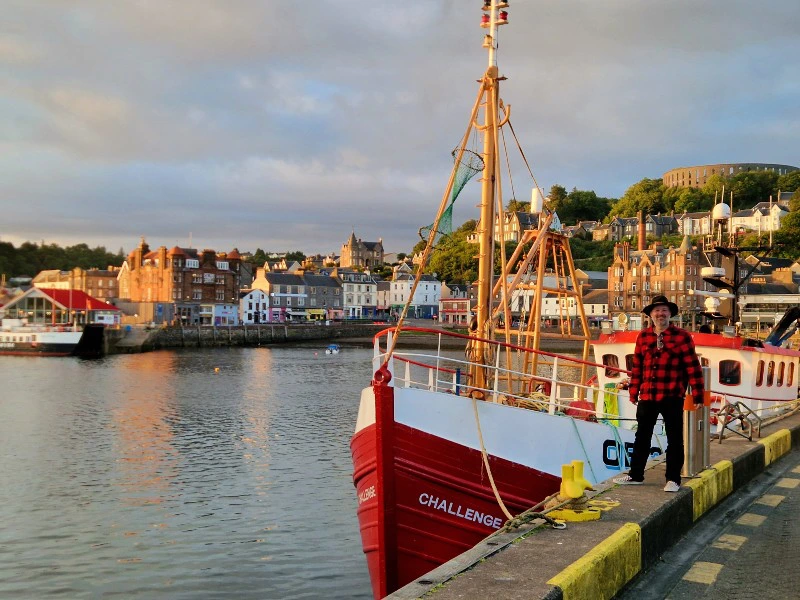 Schottland Hafen von Oban