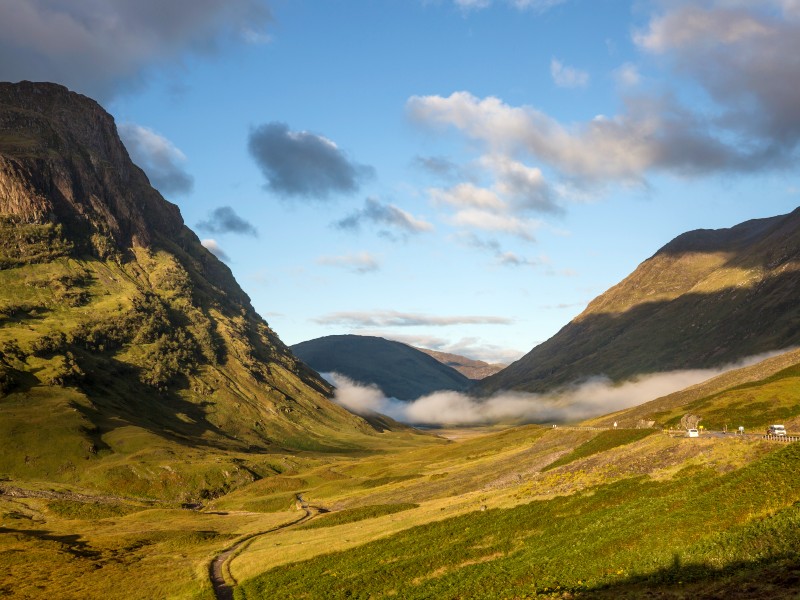 Schottland glencoe Roadtrip Three sisters