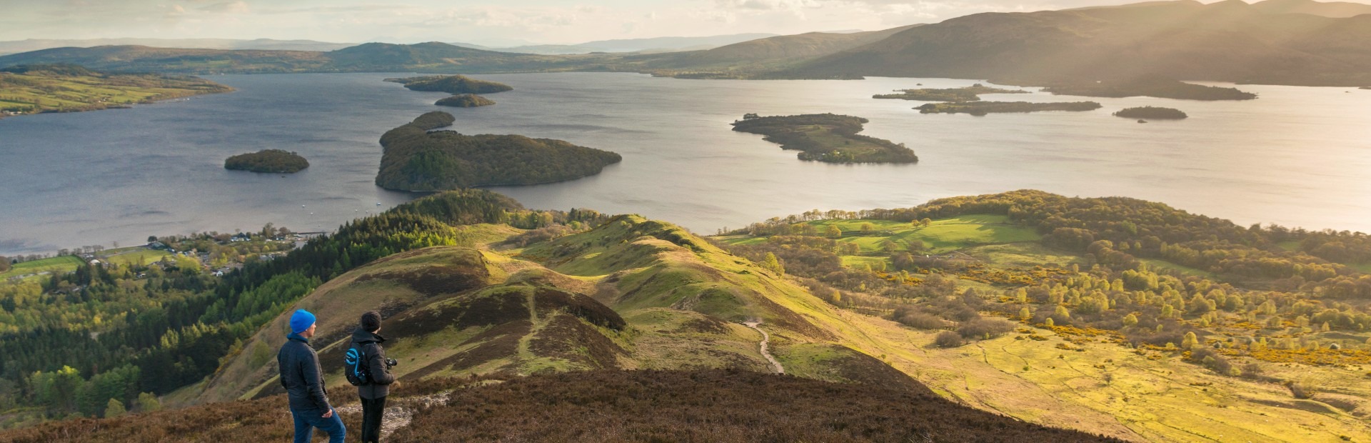 Wanderer auf dem Conic Berg