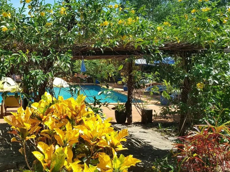 Pool Ankarana Unterkunft Madagaskar