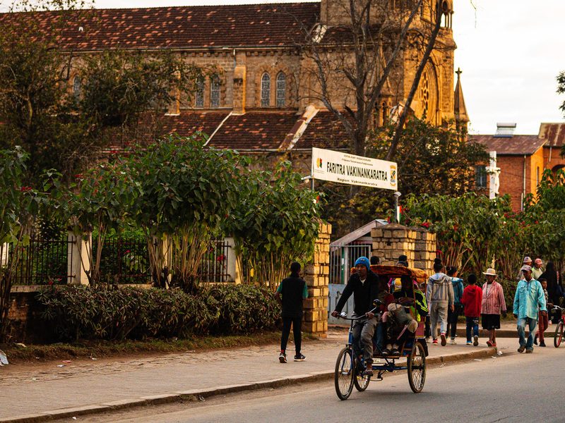 Madagaskar Antsirabe Stadtbild