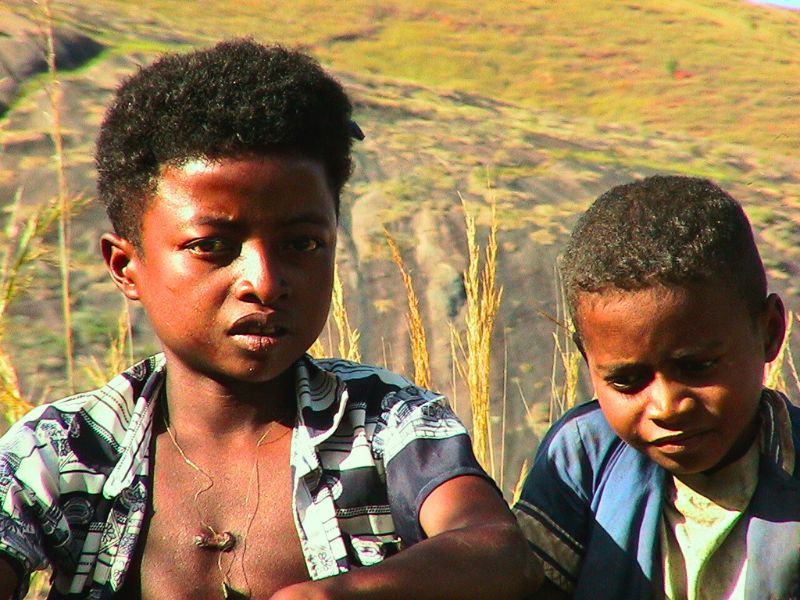 Madagaskar Bara Stamm Isalo