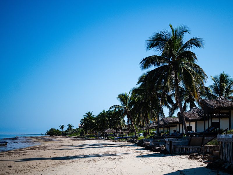 Madagaskar Ifaty Hotel Strand