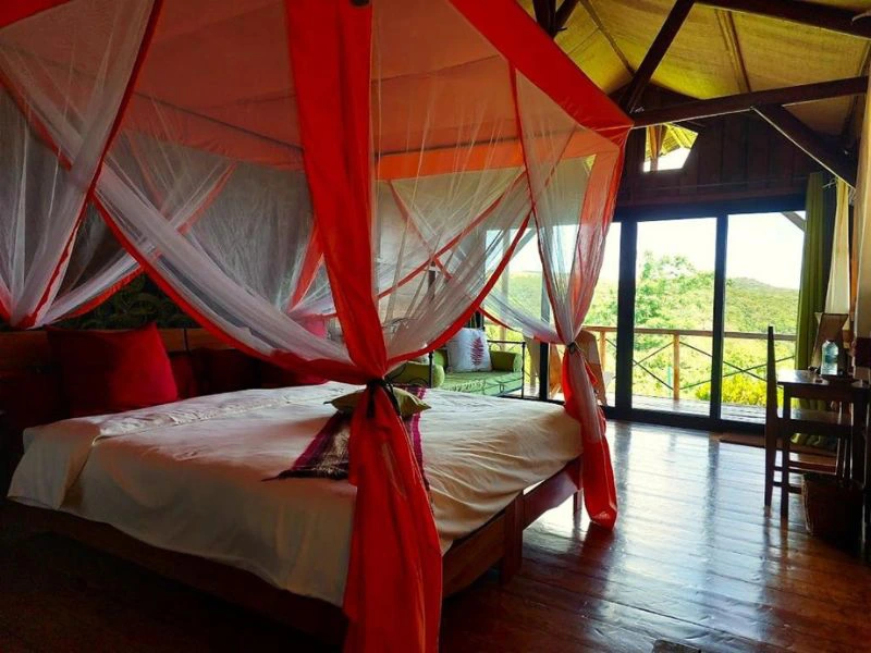 Zimmer bei Joffreville Madagaskar