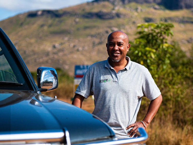 Madagaskar Tsaranoro Fahrer
