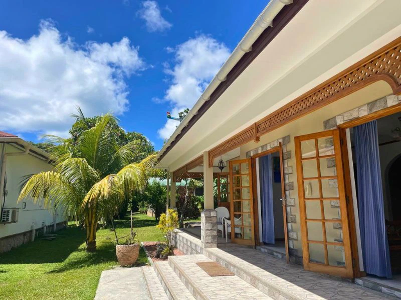 Seychellen Praslin Unterkunft