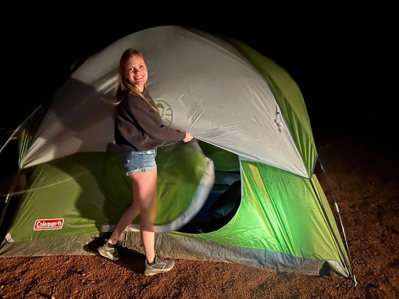 Camping in Madagaskar