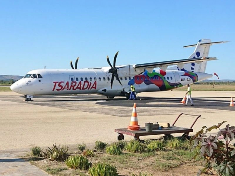 Madagaskar Inlandsflug Flugzeug