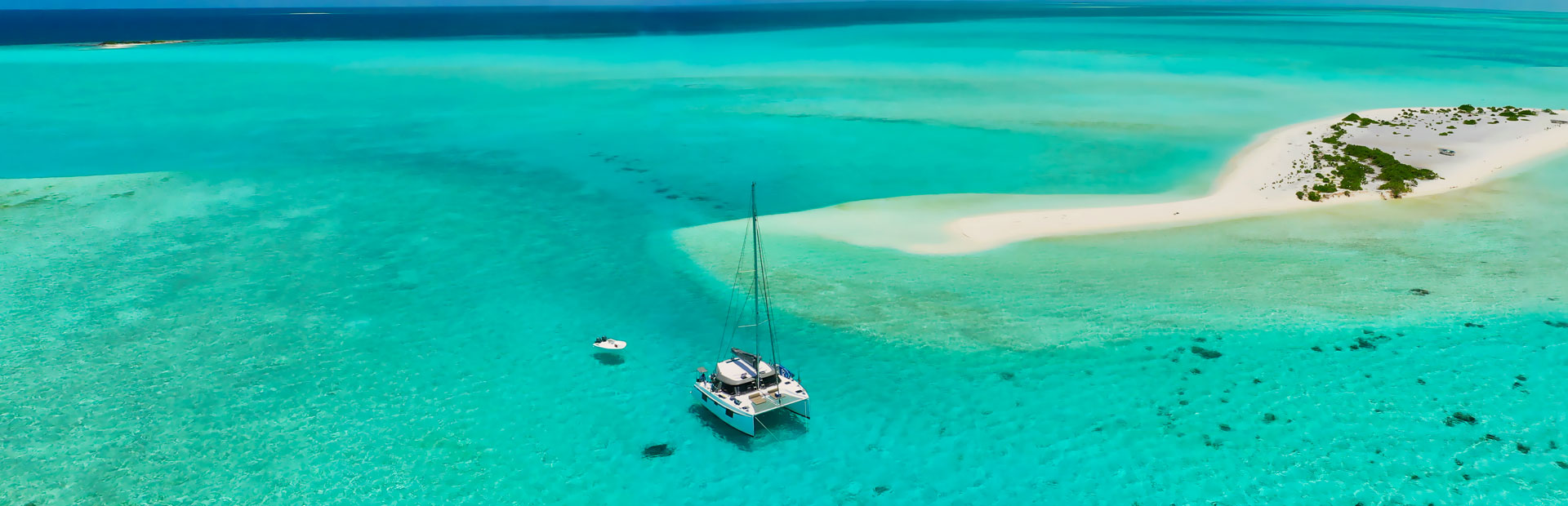 Katamaran auf Mauritius