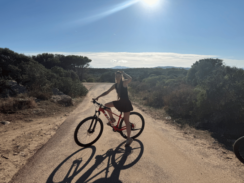 Fahrradtour in Sardinien, Italien