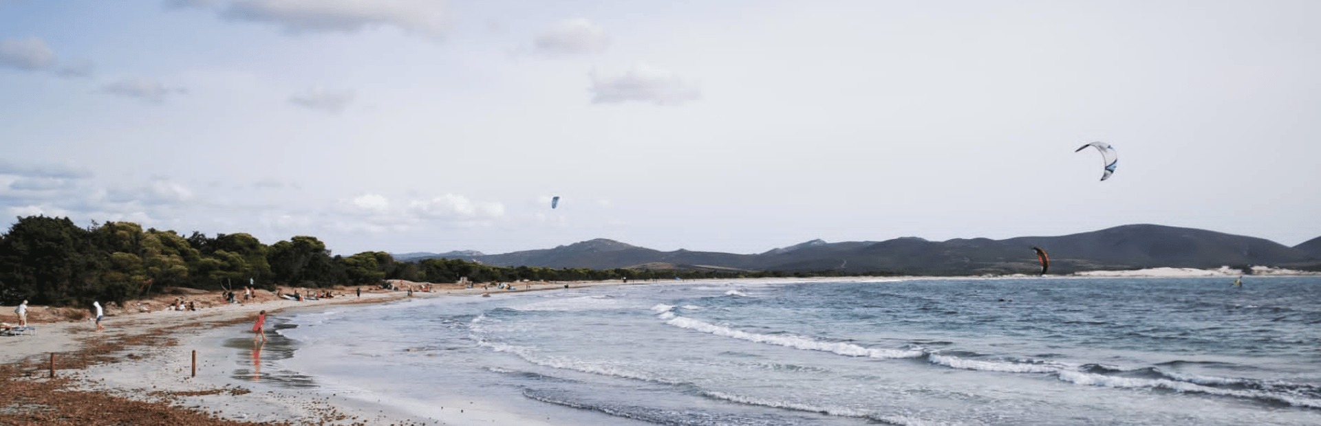 Porto Pino Beach Sardinien, Italien