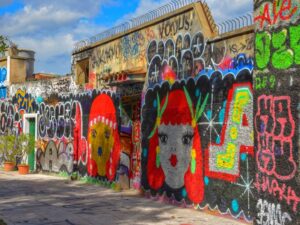 Streetart Cagliari, Sardinien