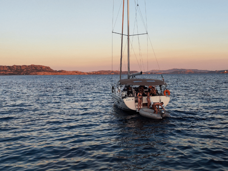 Boot in Sardinien