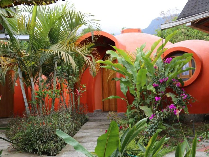 Unterkunft im Grünen in Mindo, Ecuador