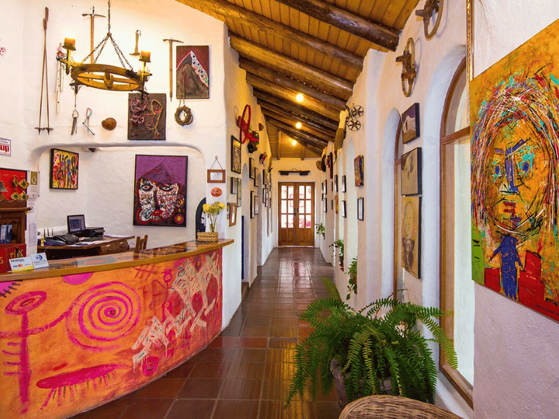 Lobby bei Ibarra, Ecuador