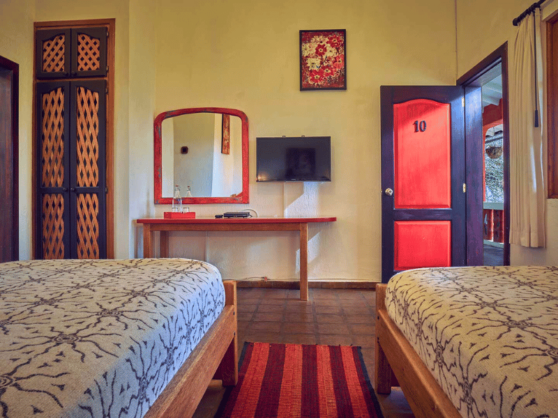 Zimmer bei Ibarra, Ecuador