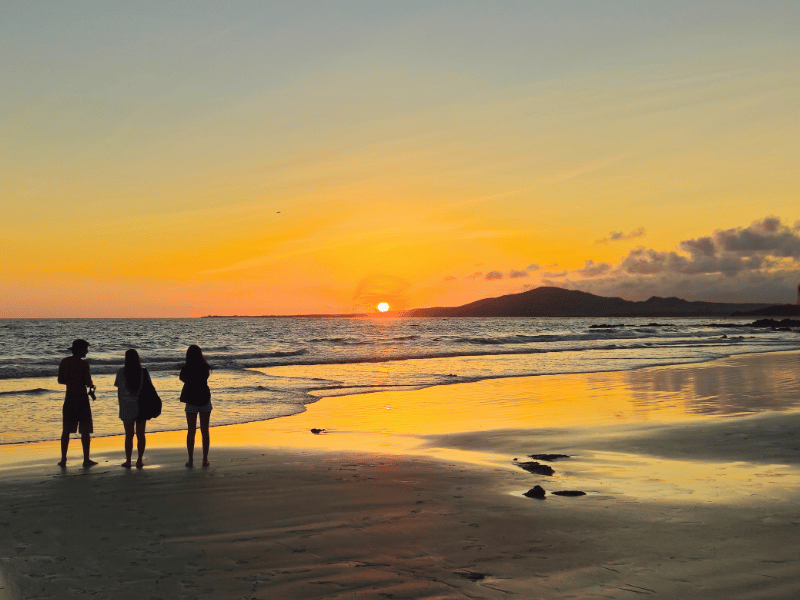 Sonnenuntergang auf Isabela