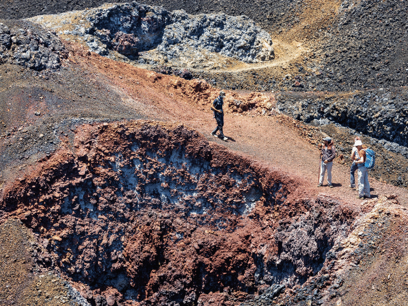 Sierra Negra Vulkanwanderung auf Isabela
