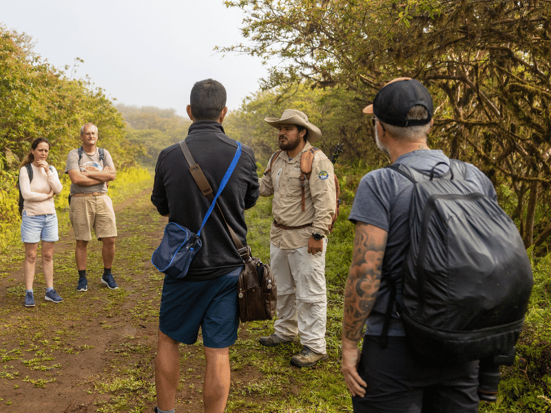 Sierra Negra Vulkanwanderung auf Isabela