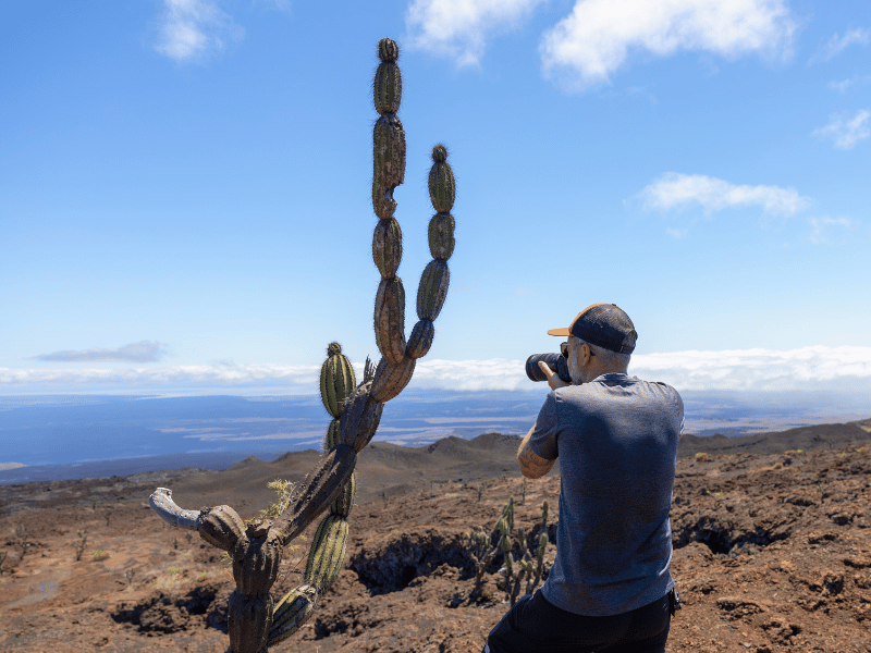 Sierra Negra Vulkanwanderung auf Isabela