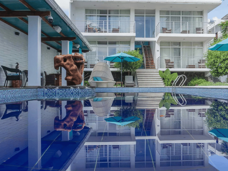 Hotel auf Santa Cruz, Galapagos Inseln