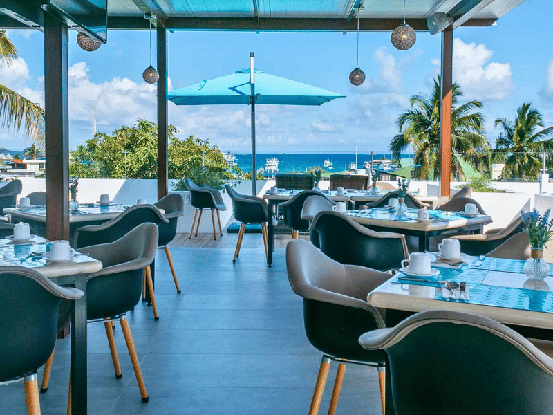 Hotel auf Santa Cruz, Galapagos Inseln