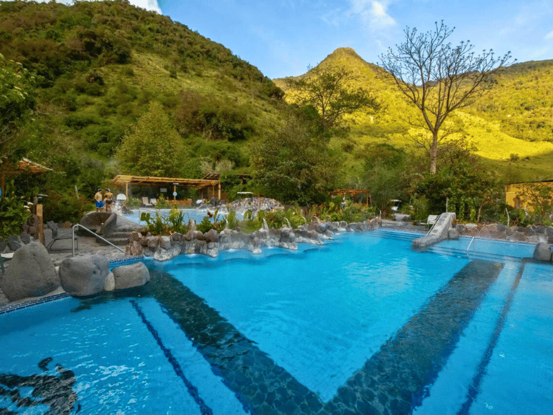 Unterkunft in Papallacta, Ecuador