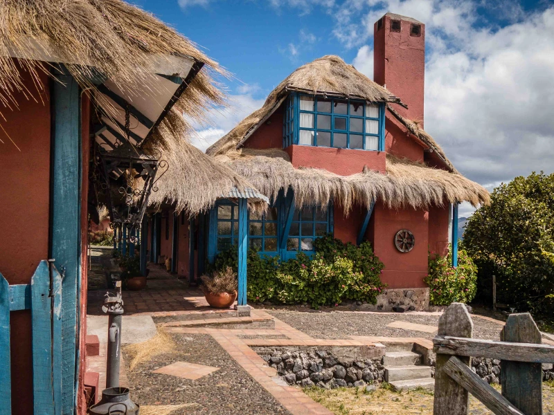 Hazienda Unterkunft am Vulkan Cotopaxi, Ecuador