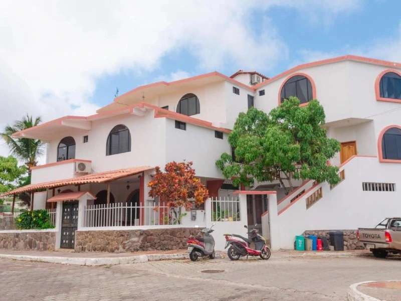 Hotel auf San Cristobal, Ecuador