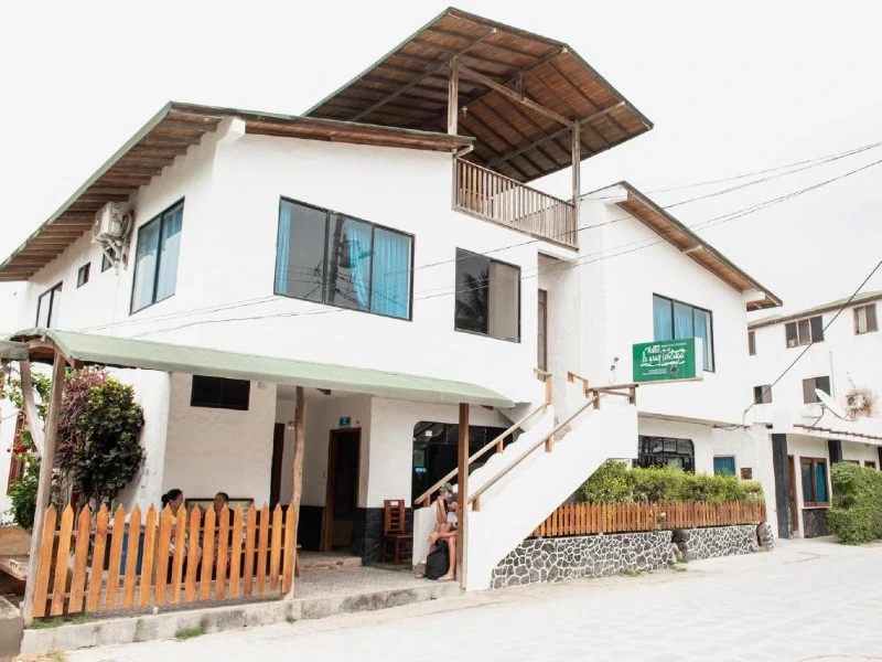 Hotel auf Isabela, Ecuador