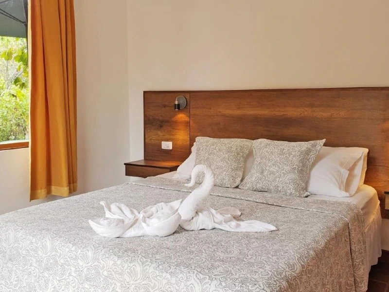 Hotelzimmer auf Santa Cruz, Ecuador