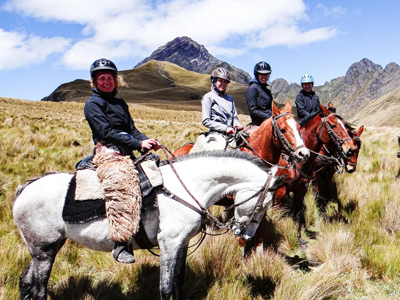 Reitausflug in Cotopaxi